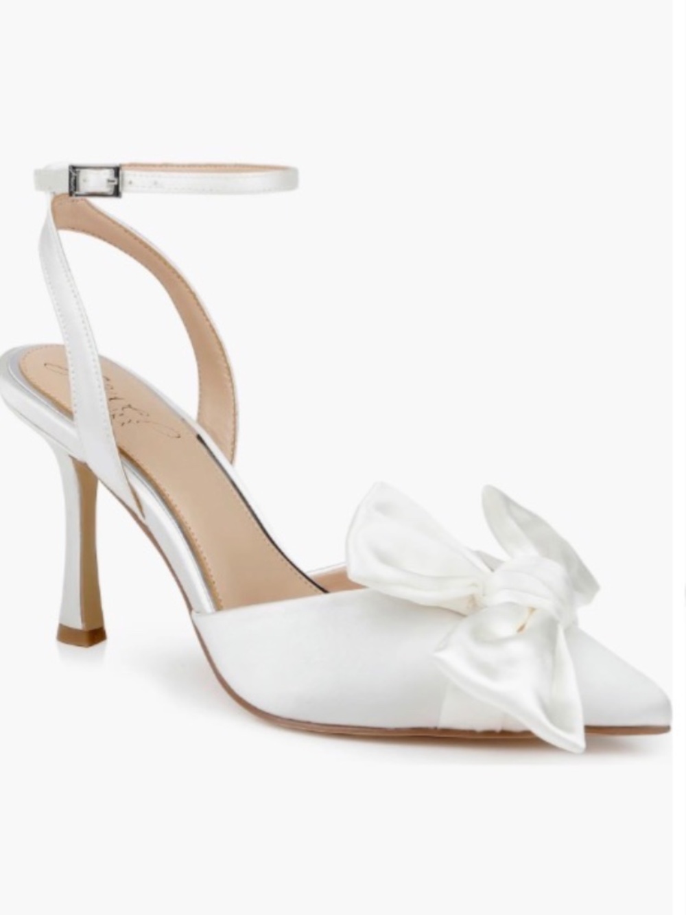 💐BNIB💐 Badgley Mischka Jewel Francine Ankle Strap Pointed Toe Sandal - size 6